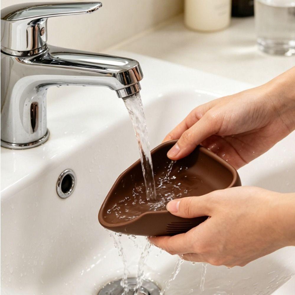 Non-Slip Base Silicone Dosing Cup Reusable Barista Weighing Plate For Espresso Machine