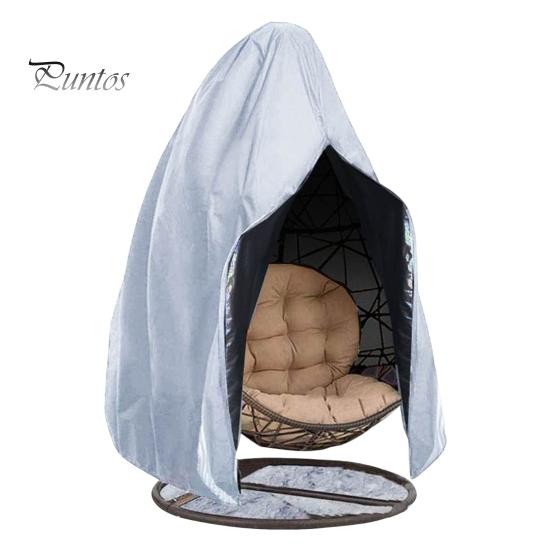 Чехол на кресло-яйцо для патио с застежкой-молнией, водонепроницаемый, устойчивый к УФ-излучению чехол на шнурке, устойчивый к атмосферным воздействиям, наружный плетеный чехол на кресло-качели в виде яйца