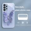 Летающие бабочки Для Samsung Galaxy Note 8 9 S10 Plus S20 S21 FE S23 Ultra A70 72 73 50 51 52 53 Закаленное стекло Чехол для телефона