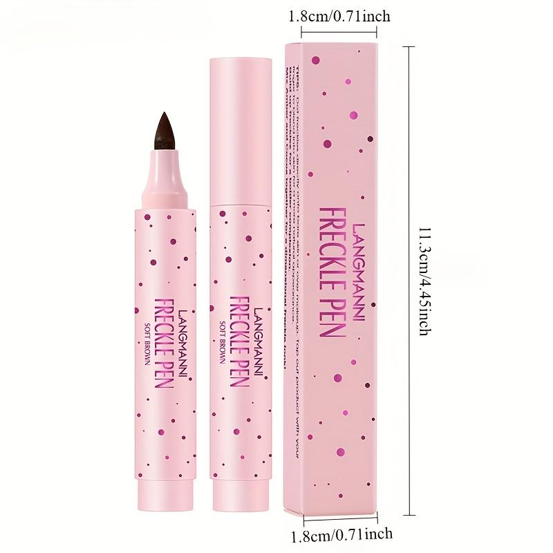 Waterproof Freckle Pen Quick-Dry Long-Lasting Coverage for Freckles & Beauty Marks Natural Finish with 2 Shades Easy To Use Beauty Mark Enhancement