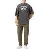 We11done Ss25 Double Teddy Bear Layered Long Sleeve Spring Autumn T-Shirt Unisex Tops WD-TT0-25-739-U-BK