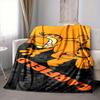 1Pc Garfield'S Playful Pose Flannel Blanket, Soft And Comfortable, Casual Warm, Camping Travel, Christmas, Halloween Xmas Gift Ey13