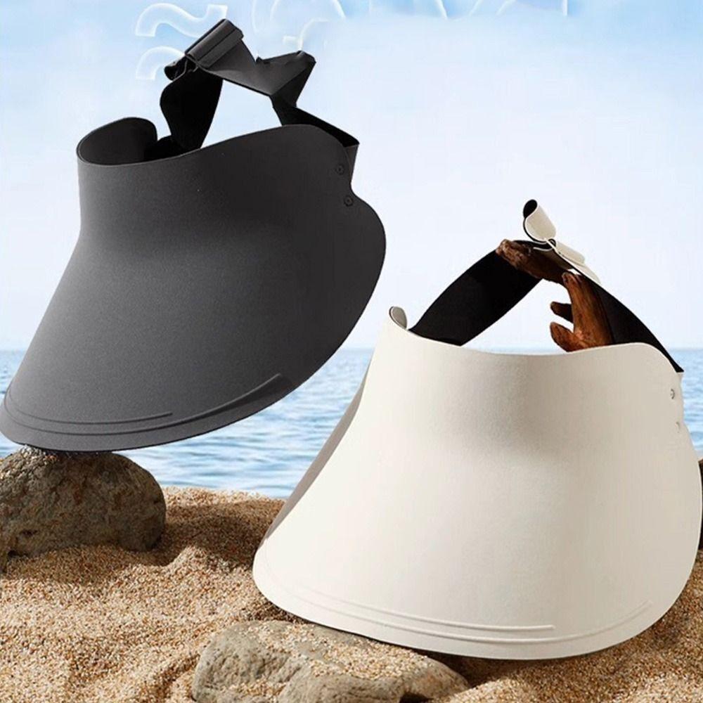 Foldable Sun Protection Hat Seamless Integrated Empty Top Hat Fashion Sun Hats Outdoor