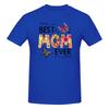 Piece Best Mom Ever Graphic  Cotton TShirt Nana Mothers Day Tops Tees For Unisex