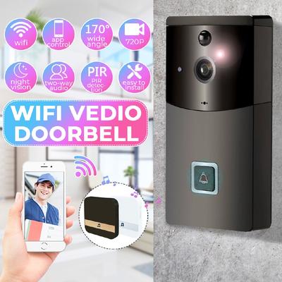 Полноценный 6G Сверхширокоугольный 1,7 мм Объектив WIFI Видеодомофон Умный WiFi Видеодомофон