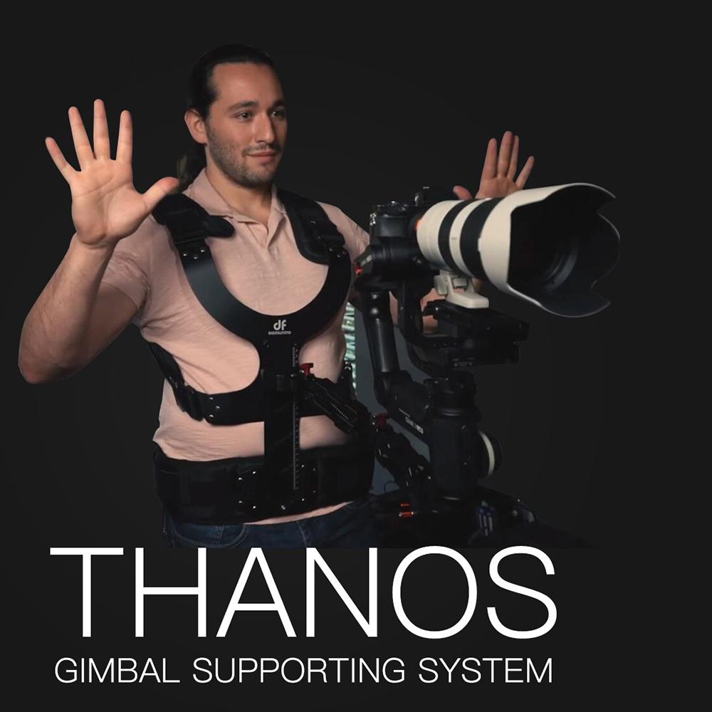 Система поддержки стабилизатора подвеса DF DIFITALFOTO THANOS с двойным пружинным рычагом + грузовой жилет