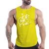 Summer Adult Men'S Casual Sports Crew-Neck Vest Creative Bike 2d Print Fashion Trend Simple Breathable Sleeveless T-Shirt