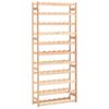 77 Bottle Wine Rack in Pine Wood