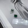Серебряные серьги с натуральным агатом 10.207ct (2170877)