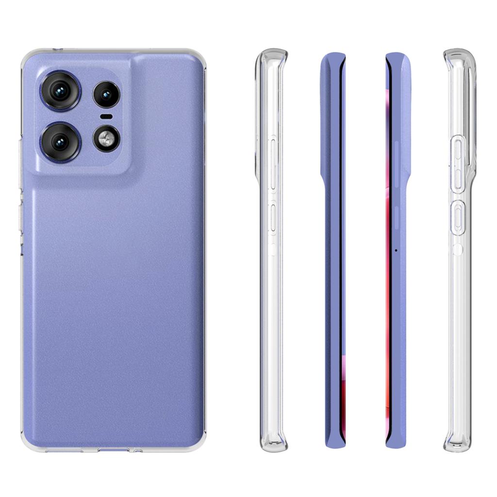 For Motorola Edge 50 5G/Edge 50 Pro 5G Clear Case Watermark-Free TPU Phone Cover