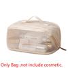 Large Capacity Mesh Cosmetic Bag Shell Pillow Makeup Pouch Fashion Transparent Makeup Bag  Travel