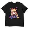 Suika Ibuki Fumo Touhou For Sale Футболки Креативная футболка Свежая кампания Смешная домашняя США Размер