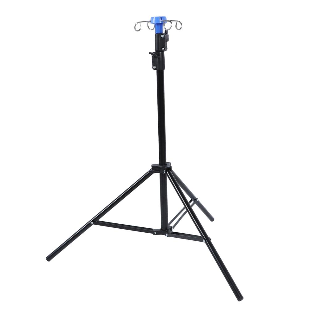 Штатив для внутривенных вливаний с крючком из АБС-пластика, складная напольная стойка для внутривенных вливаний для клиники