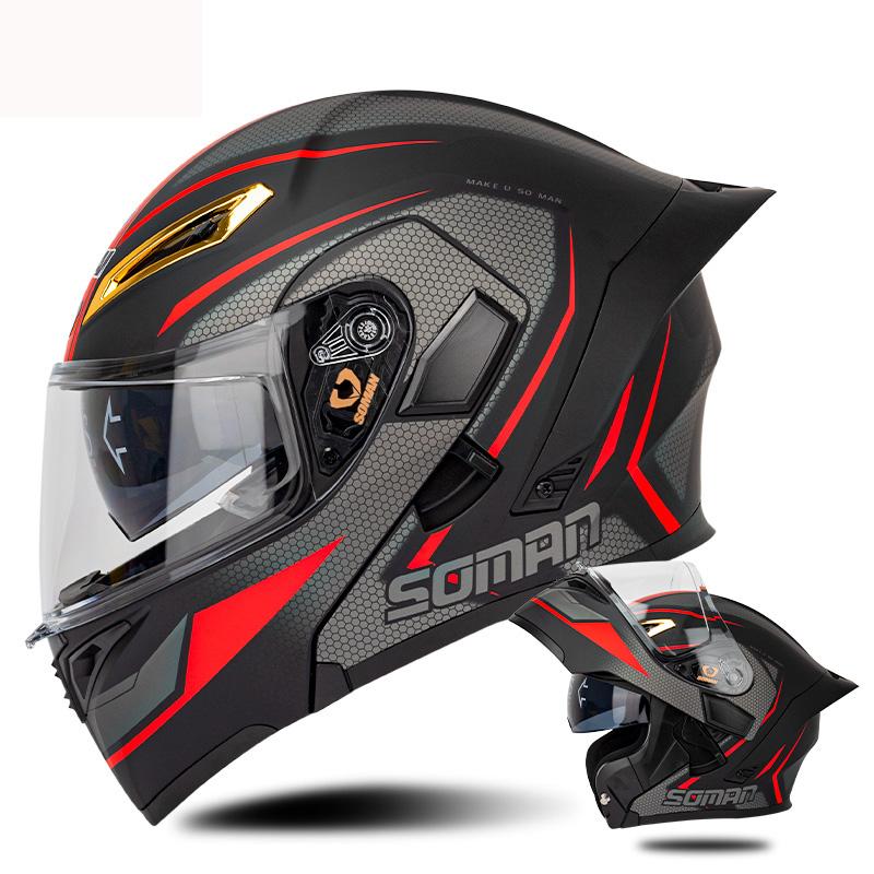 Full Face Helmet Motorcycle Helmets Modular Personality Off Road Changeable Moto Helmets