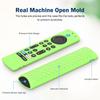 Силиконовый чехол для пульта ДУ для Fire TV Stick Max 2-го поколения 2023 года / Omni / Серии 4, противоскользящий, светящийся в темноте, с ремешком