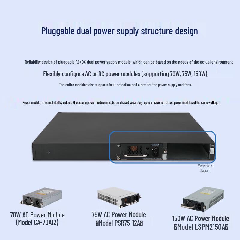 H3C S5560S-28F-EI Layer 3 Managed 28-Port Gigabit/10G Switch