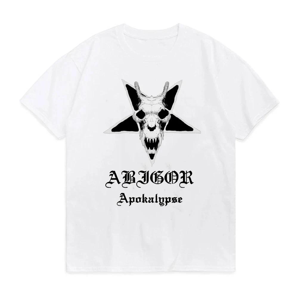 Футболка рок-группы Abigor Emperor Watain Behemoth Darkthrone Satyrico Мужская Футболка Camiseta
