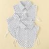 Chiffon Printed Fake Collar Women'S Season Sweater Decorative Collar Versatile Fresh Fake Shirt Collar Fake Collar