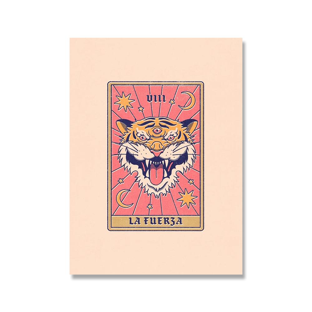 Венера подсолнухи плакат карты Таро настенные художественные фотографии живопись кошка вино пицца абстрактные принты на холсте гостиная домашний декор