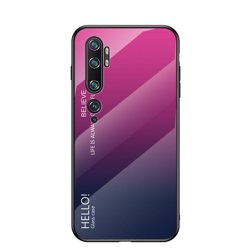 Для Xiaomi Mi Note 10 чехол из закаленного стекла с градиентом, чехол для Xiaomi Note 10 Pro Xiomi Mi 10 Mi10 Note10 Lite, чехлы для телефонов