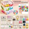 Набор из 221 цвета бусин для глажки (DIY Iron Fusion Bead Set): Набор для изготовления игрушек своими руками