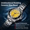 STARKING Men's Miyota 8215 Automatic Mechanical Diving Watch Luminous 20Bar Waterproof Dive Watch Sapphire Crystal Luxury Watch