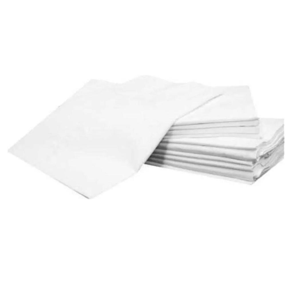 Белая наволочка на молнии 50x70 см 10 шт.