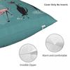 Mid Century Kitty Mischief Square Pillowcase Polyester Linen Velvet Pattern Decorative Throw Pillow Case Room Cushion Cover 18"