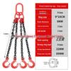 G80 Manganese Steel Lifting Chain Slings with Hooks - Single & Double Leg Set