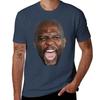 Terry Crews T-Shirt plain boys animal print Men's clothing