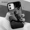 Животное Глаза Совы Мягкий Чехол-Бампер Для iPhone 17 Air 16 15 14 plus 11 12 13 pro max coque Оболочка Fundas