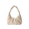 2025 Summer Pleated Cloud Baguette Underarm Bag – Stylish Dumpling Bag for Women