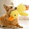 Плюшевая игрушка для собаки, мягкая набивная игрушка, щенок, жевательная игрушка, пищащая плюшевая утка, слон, интерактивная игра, игрушка для перетягивания для щенков, мелких пород, деликатных жевателей
