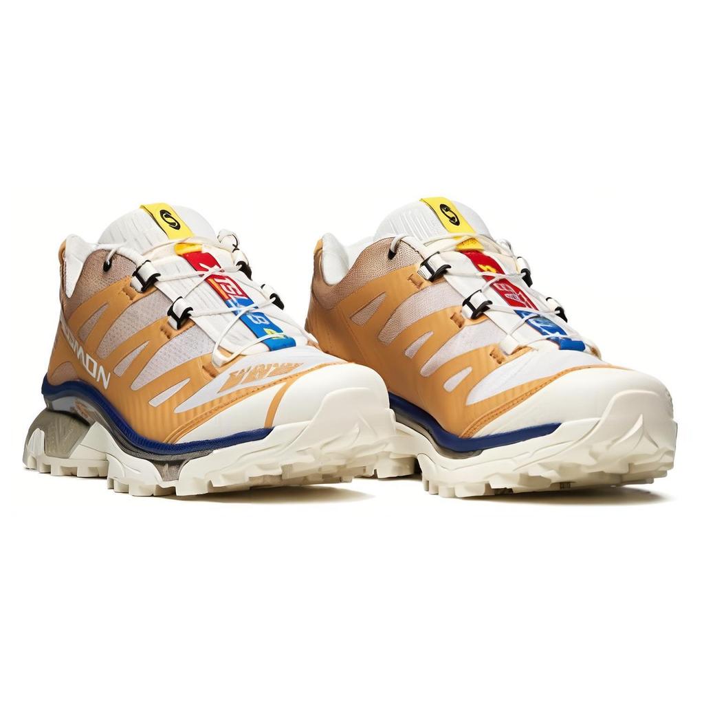 SALOMON XT-4 Mesh OG Шнуровка Удобные Походные Спортивные Кроссовки для Трейлраннинга Прочные Сцепление Низкий Верх Уличная Функциональная Обувь Обувь Унисекс Тоффи-Коричневый 472997