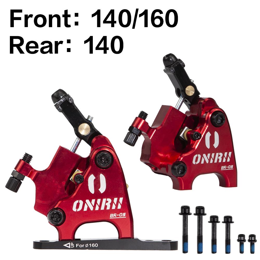 ONIRII Гидравлические дисковые тормозные суппорты с тросовым приводом Flat Mount Масляный дисковый тормоз для шоссейного велосипеда, гравийного велосипеда Новый