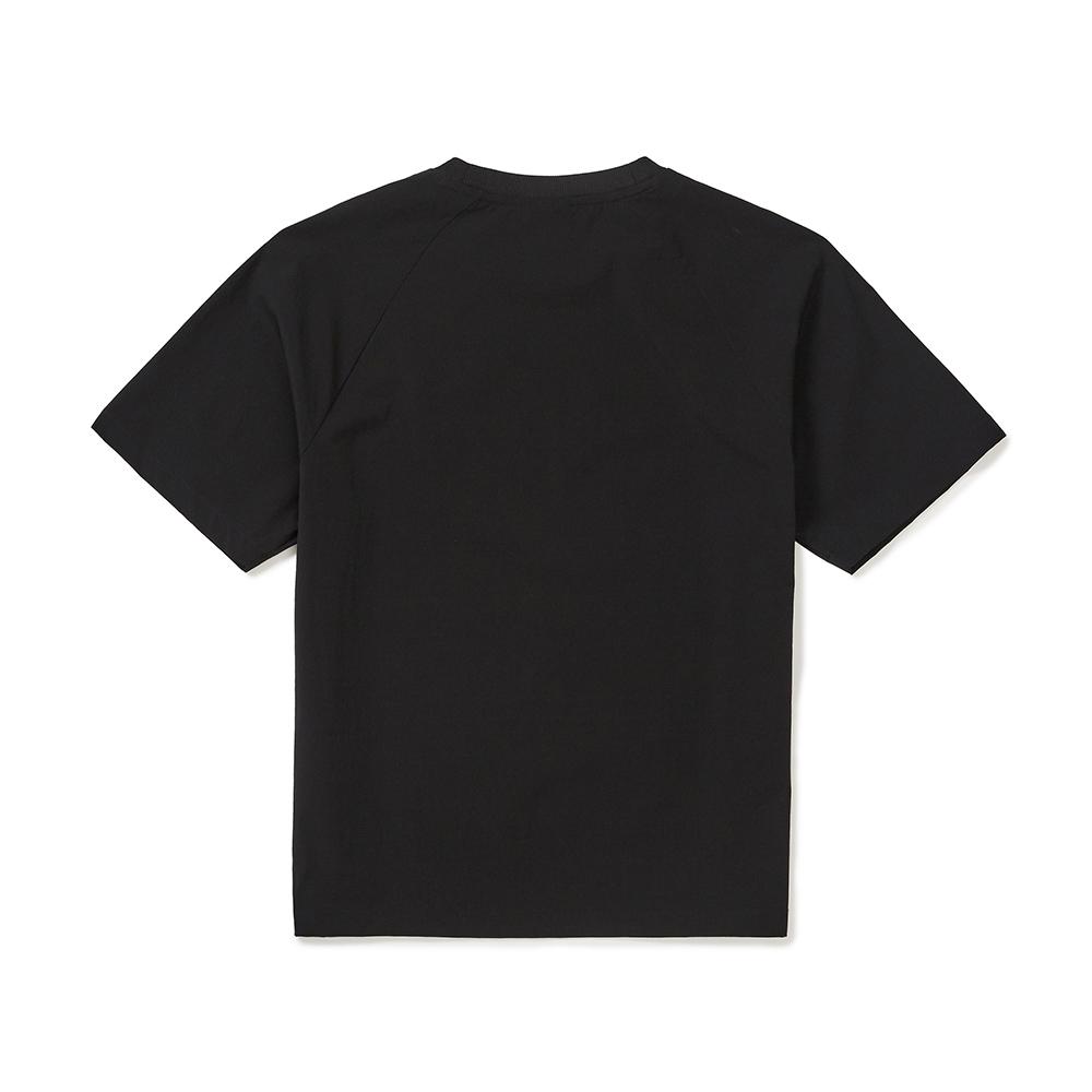 [Snowpeak] Airdot Women's Basic Short Sleeve T-shirt Black (S25MWTTS35)