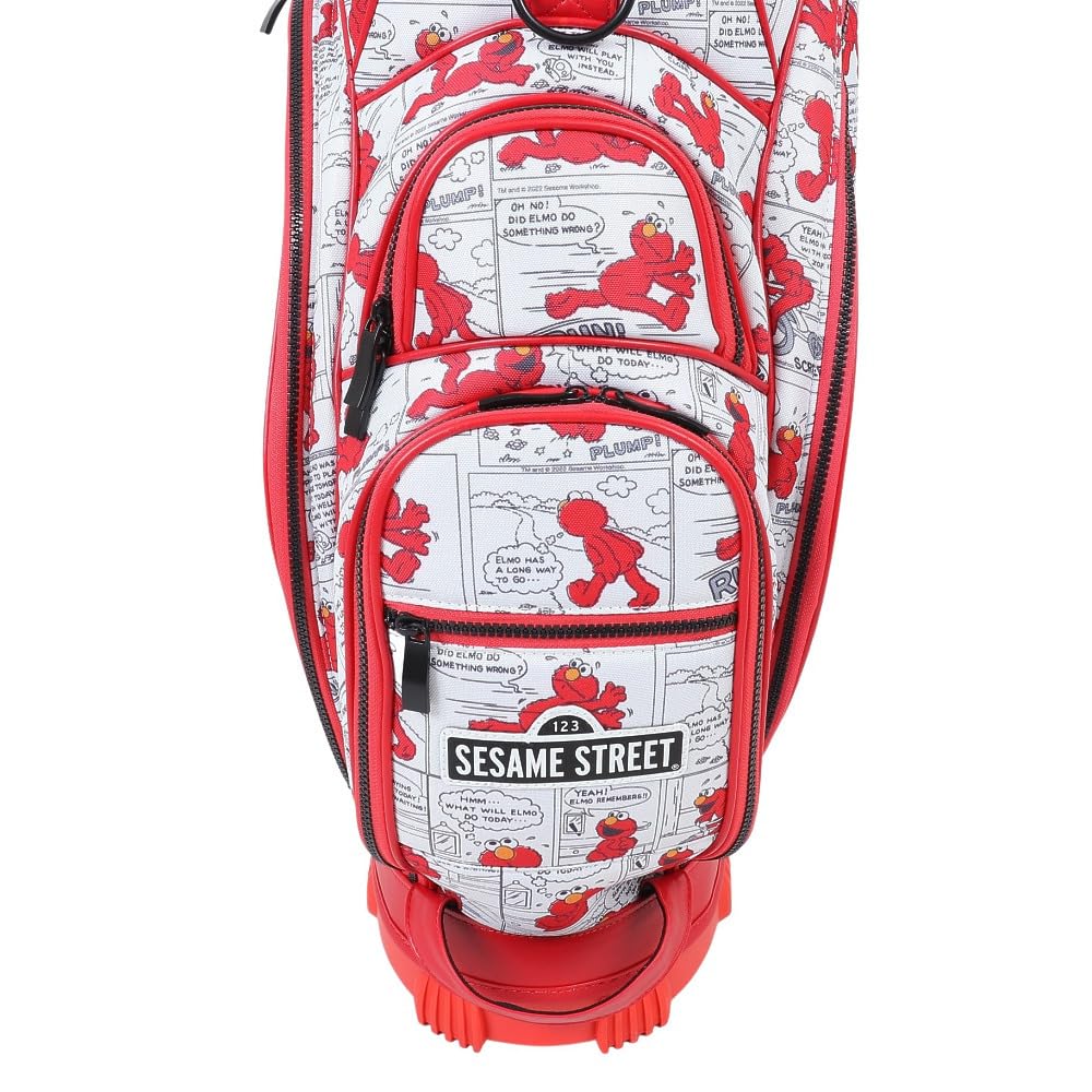 Hokushin Trading Sesame Street Elmo Stand Bag OCB0002 Red