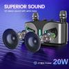 Owls 20W Powerful Wireless Bluetooth Speaker with Dual Mics Portable HIFI Sound Outdoor Family Party Karaoke Subwoofer Box Gifts