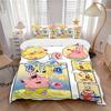 3Pcs Spongebob Squarepants Adventures Bedding Sets For All Sizes New 3D Printed Bed Cover Comforter Duvet Cover Pillowcase Bedroom Decoration