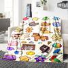 1pc Blanket - game Stardew Valley  Print Design,Lightweight Blanket for Sofa,Bed- Soft &Warm,Gift for All Seasons