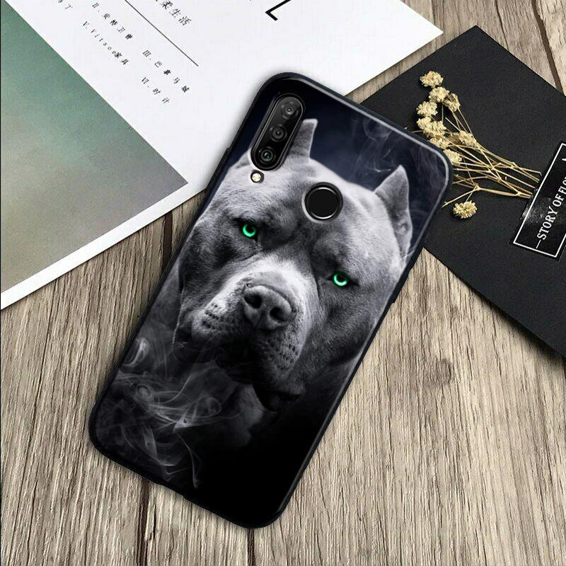 Pit Bull Lovely Dog Pitbull For Huawei Nova 7i 3i 8i 11 12i 10 9 SE Y60 Y61 Y70 Y72 Y73 Y90 Y91 P20 P30 Pro P40 Lite Case