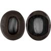 Black Headphone Ear Pads Round Earpads Cushion Cover Ear Cushions  For Sony MDR 1A MDR 1ADAC