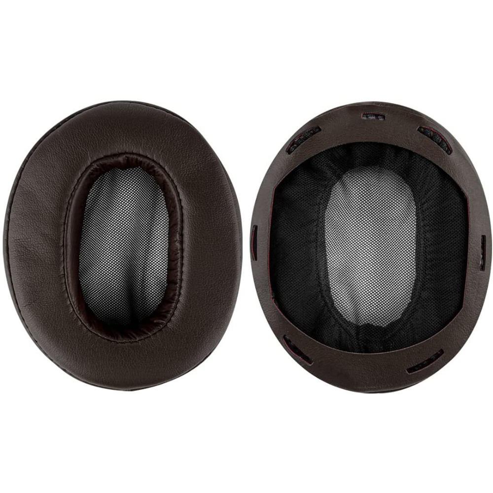 Black Headphone Ear Pads Round Earpads Cushion Cover Ear Cushions For Sony MDR 1A MDR 1ADAC