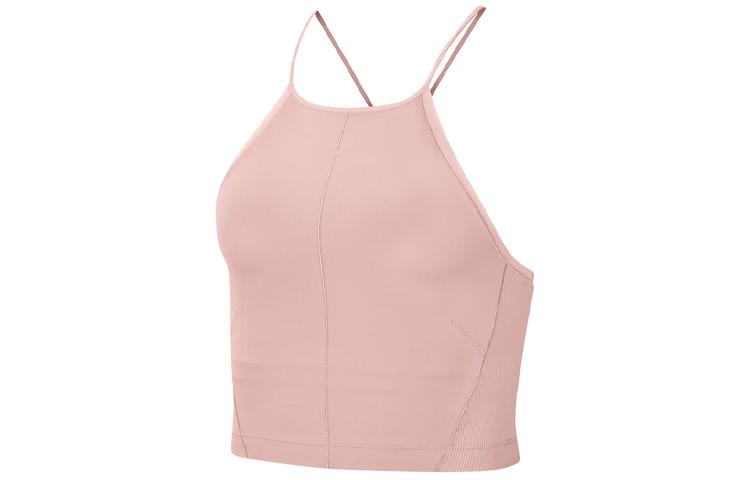 Nike Tank Tops Women's Rusty Pink Color Collarless Moderate Other CU5370-685