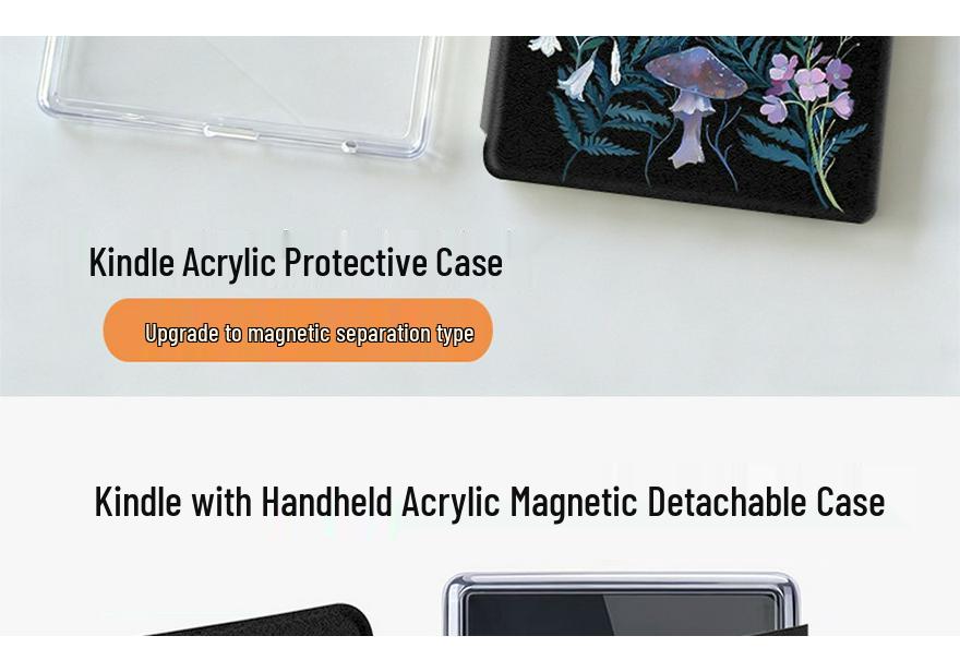 Защитный чехол для электронной книги Kindle Paperwhite (KPW1-6) - Акрил/Силикон