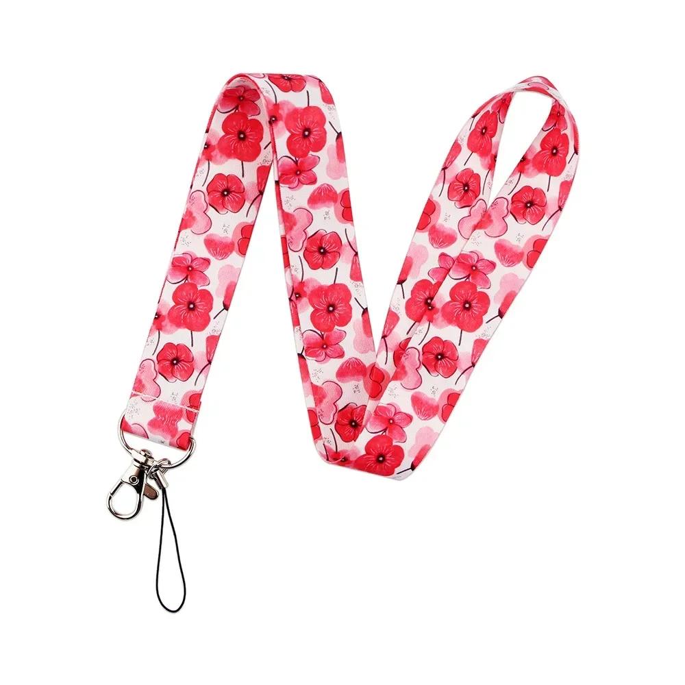 Employees ID Card Name Badge Holder Neck Strap Lanyard Staff Work Card Pass Access Student Bus Card Sleeve Identity Badge Clip
