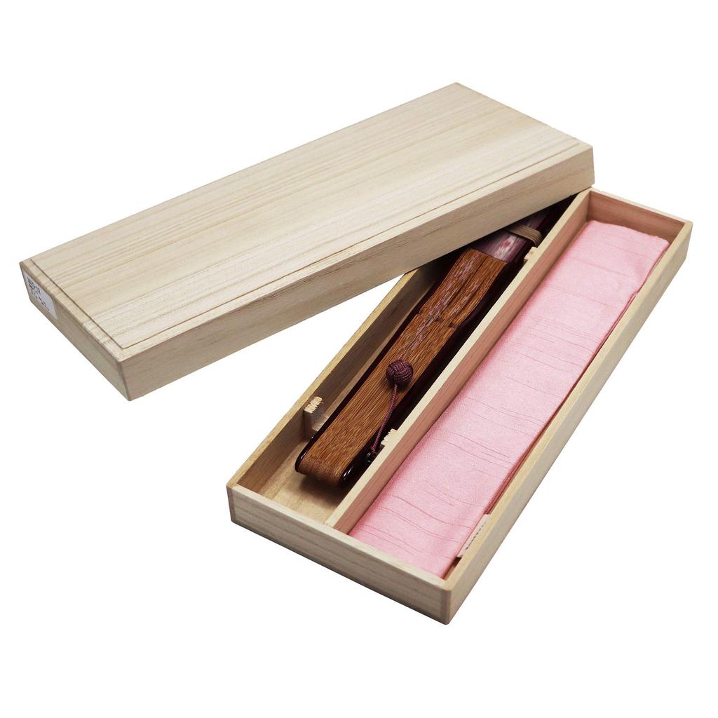 Набор вееров с веером Maizakura Pente [Osaka Choseido], женский, стильный, деловой, сумка, держатель, носовой платок, (розовый)