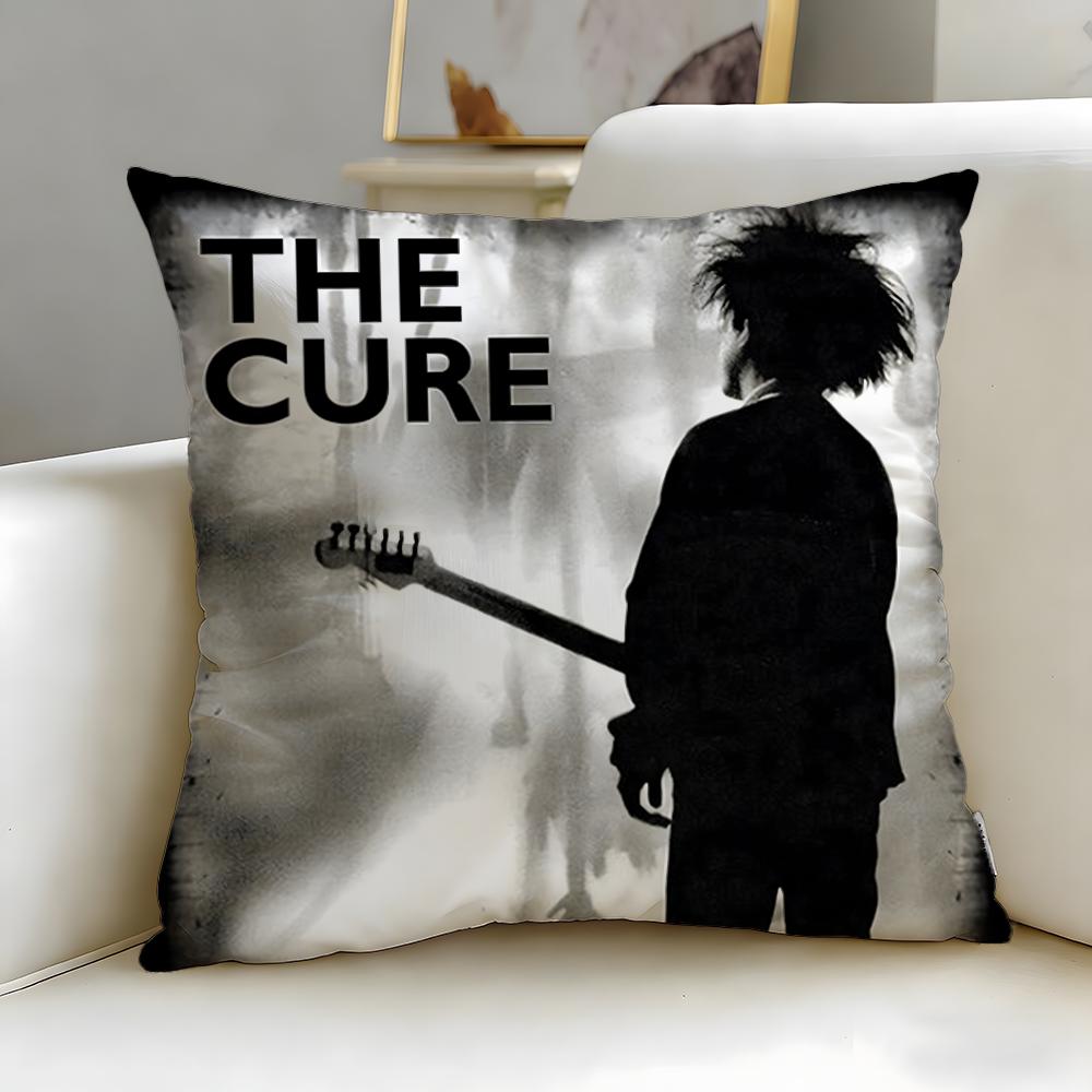 Классическая группа The Cure Наволочка-подушка Мягкая и Легко стирающаяся – Универсальная для Дивана, Кровати, Путешествий и Офиса