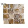 Natural Shell Square Coaster Mosaic Heat Insulation Home Decoration Placemats Photography Props Mats for Family Dining Table Coffee Shop