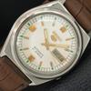 ВИНТАЖНЫЕ МУЖСКИЕ АВТОМАТИЧЕСКИЕ ЧАСЫ SEIKO 5 ЯПОНИЯ БЕЛЫЙ ЦВЕТ ЦИФЕРБЛАТ a706980-1